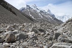 03 The Rocky Trail From Base Camp Along The East Side Of The Rongbuk Glacier On The Way To Mount Everest North Face Intermediate Camp In Tibet